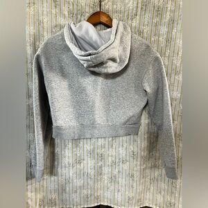Cropped grey hoodie. Never really worn